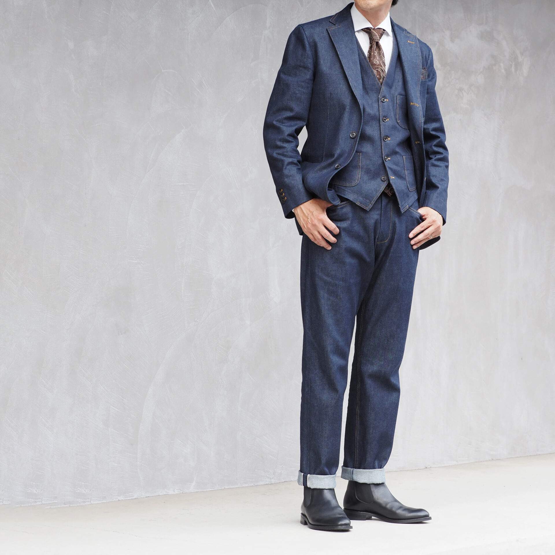 okayama denim suit (3)